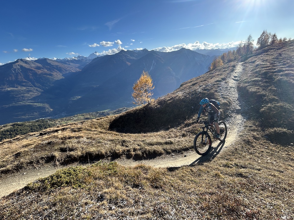 Singletrails beim beitune Top of Wallis