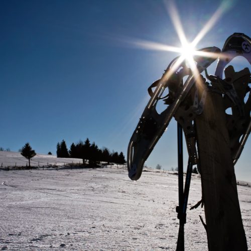 Das Schneeschuhwandern in den Vogesen kann eine völlig neue Wintererfahrung sein.