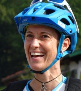 Die Inhaberin von beitune BikeReisen Andrea
