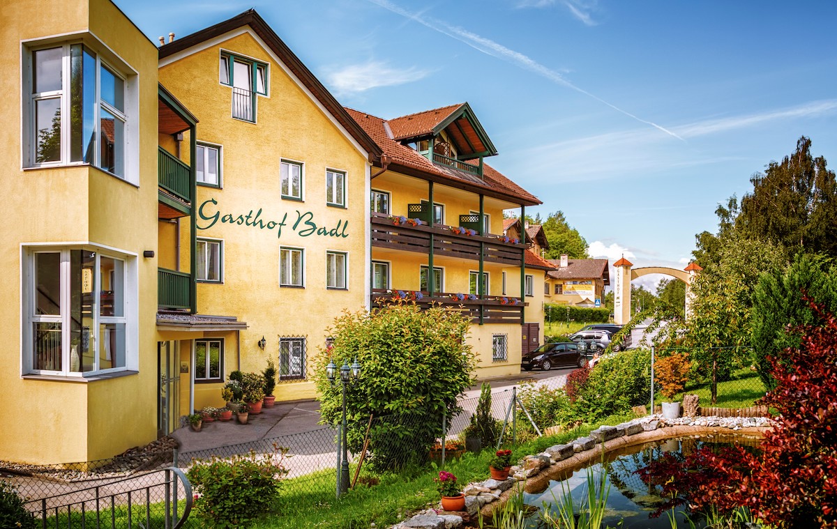 Hotelansicht des beitune Partnerhotel Badl in Hall bei Innsbruck