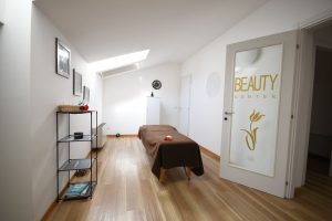 Wellnessbereich des Das beitune Partnerhotel Saisera in Malborghetto.