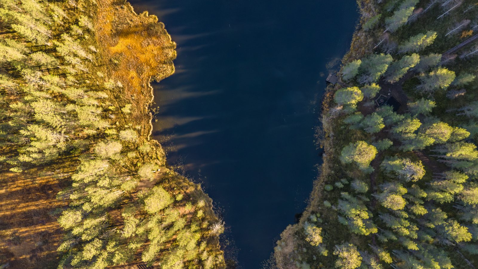 Magische Seen bei der beitune BikeReise nach Finnisch Lappland