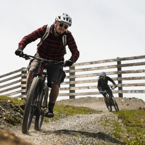 Mountainbike Trailspass beim beim beitune Alpen-Bike-Gipfel in Tirol