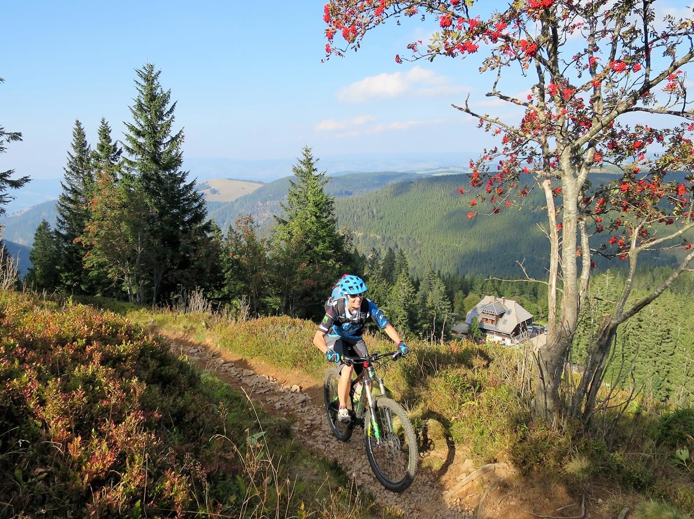 Biken im Schwarzwald - wir entdecken tolle Strecken beim Touren-Wochenende.